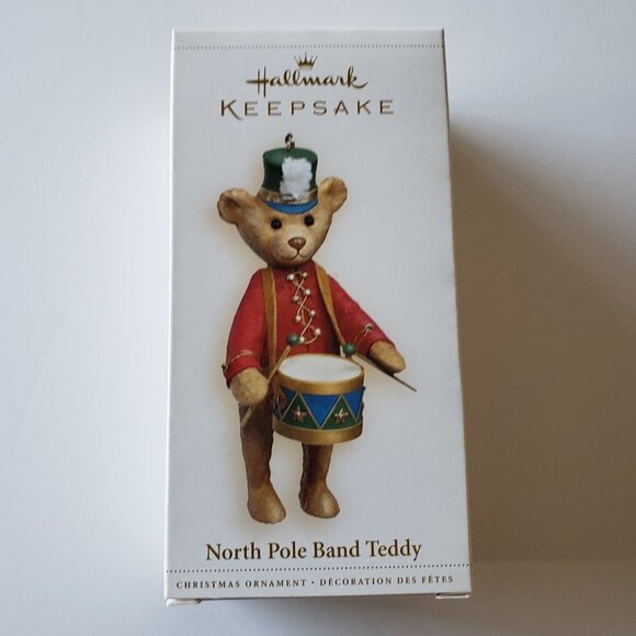 NWT - Hallmark Keepsake Ornament - North Pole Band Teddy - 2006 - Picture 1 of 1